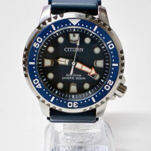 Citizen Men's Promaster Diver Eco-Drive. BN0151-09 Blue Dial and Rubber Straps